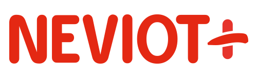 Neviot plus water logo